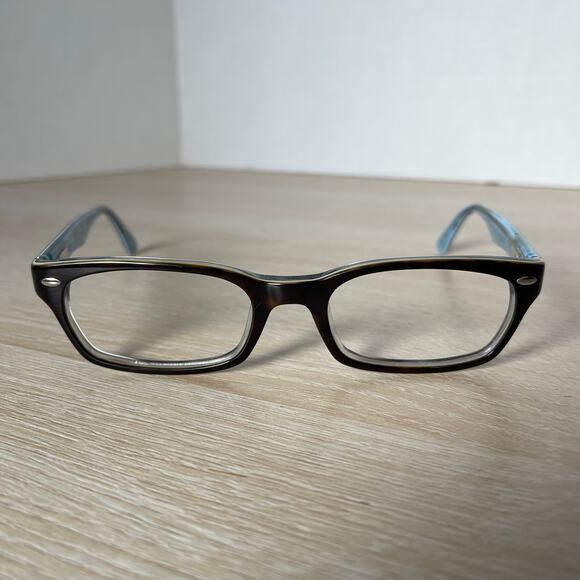 Ray-Ban RB5150 5023 Eyeglasses Frames Brown Tortoise Blue 50-19-135 FRAMES ONLY - Picture 2 of 8